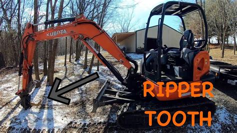 root ripper for mini excavator